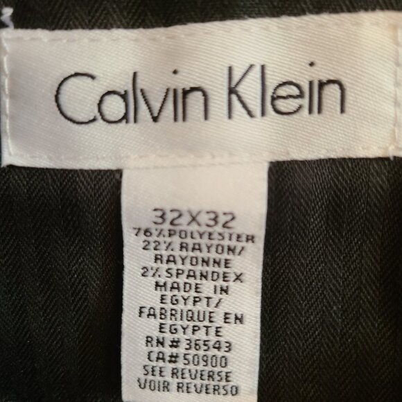 Calvin Klein Two Piece /Two Tone Gray Suit - Picture 15 of 16